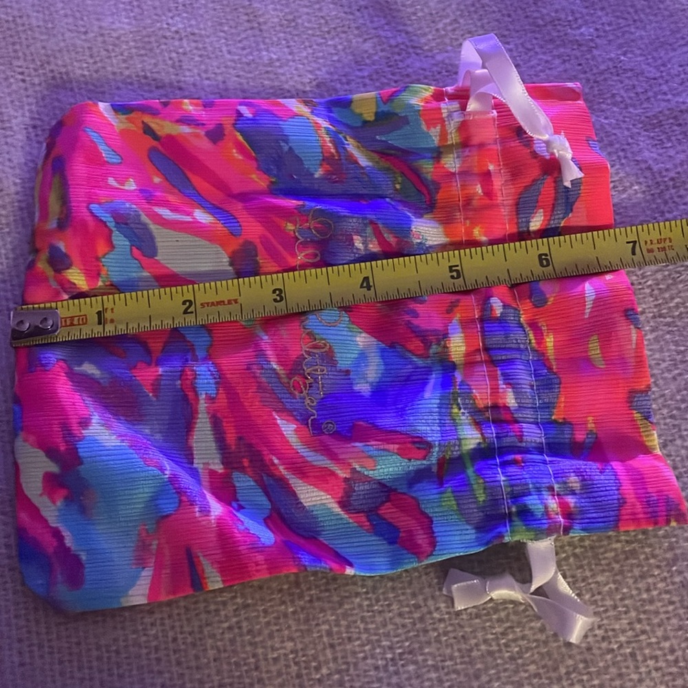 Lilly Pulitzer Fabric Drawstring Bag - Picture 4 of 4
